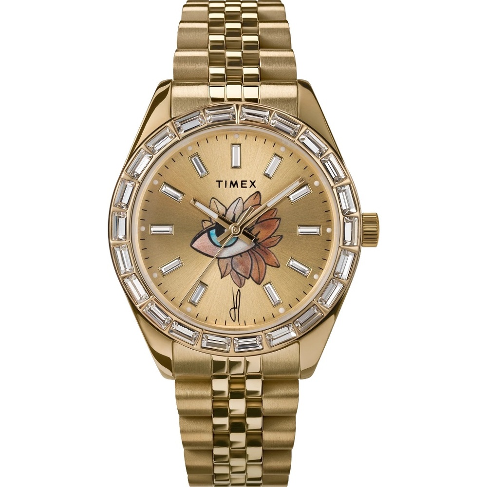 Jacquie Aiche X Timex Gold Watch